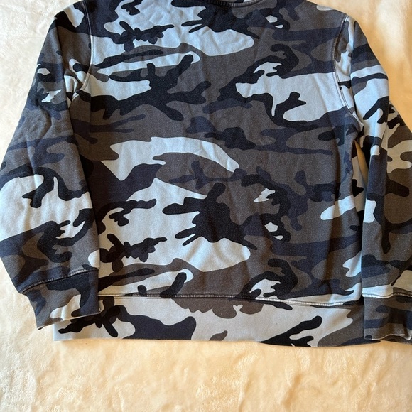 Sandro Camo Crew Neck Sweater - Picture 2 of 5